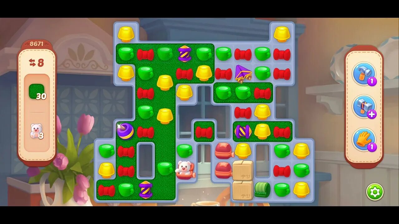 Playrix Homescapes Gameplay Walkthrough Level 8671