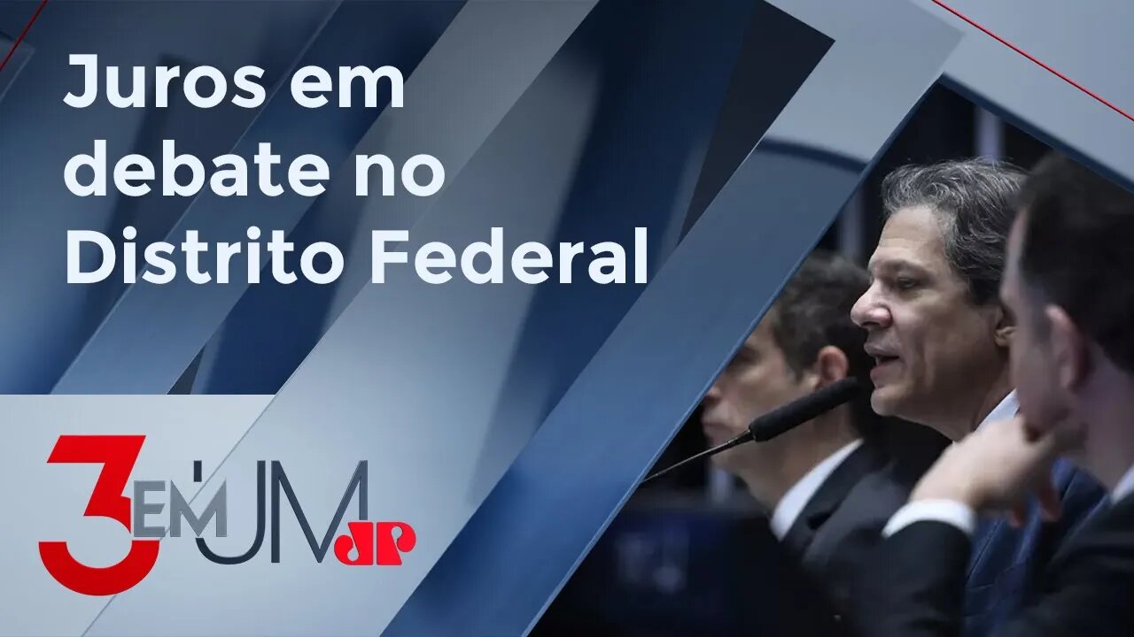 Debate no Senado tem presenças de Fernando Haddad, Simone Tebet e Campos Neto