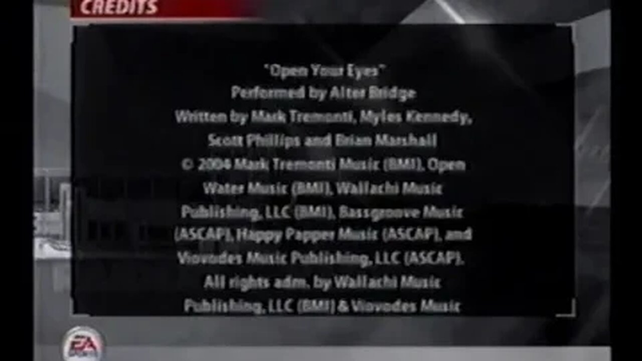 03 Madden NFL 2005 Credits