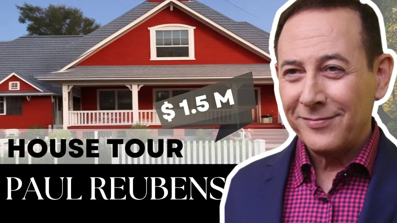 Paul Reubens | House Tour | Inside Pee Wee's Playhouse and Paul's Million-Dollar Home