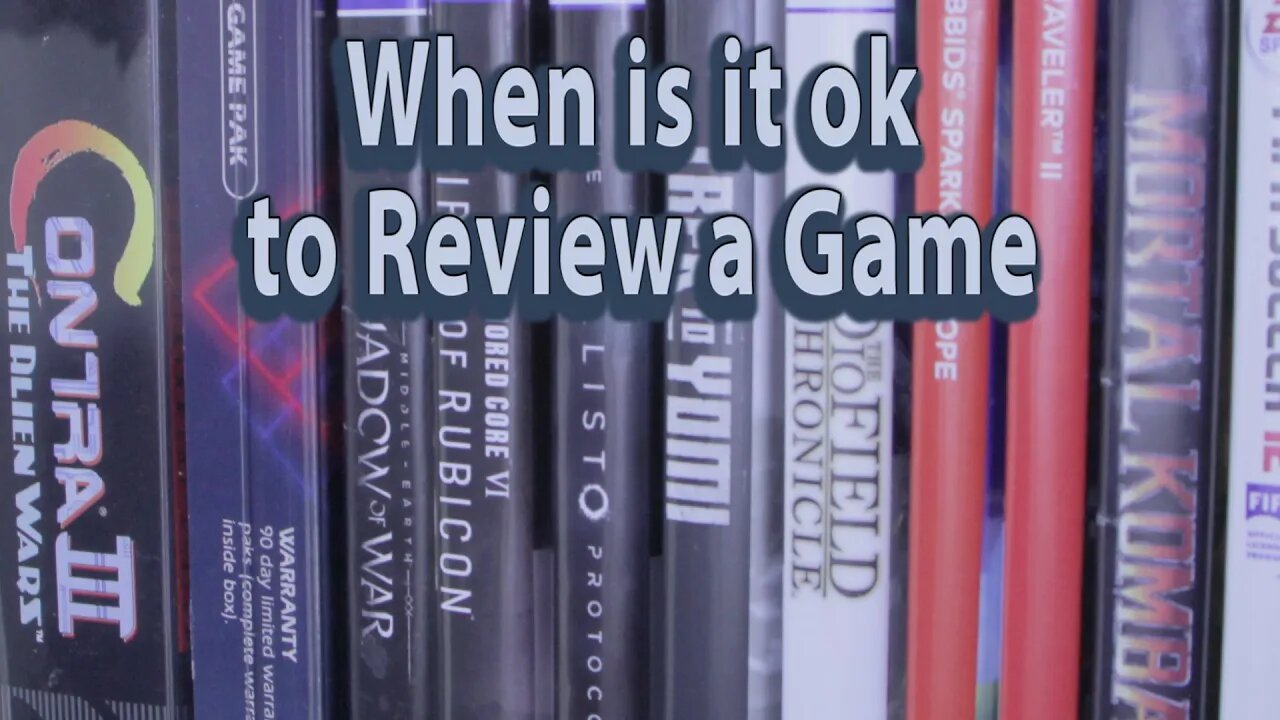 The Problem with Game Reviewing - Luke's Game Room