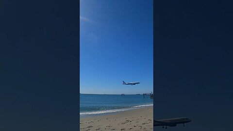 Stunning Sea and Sky at Rock of Gibraltar; British Airways Landing