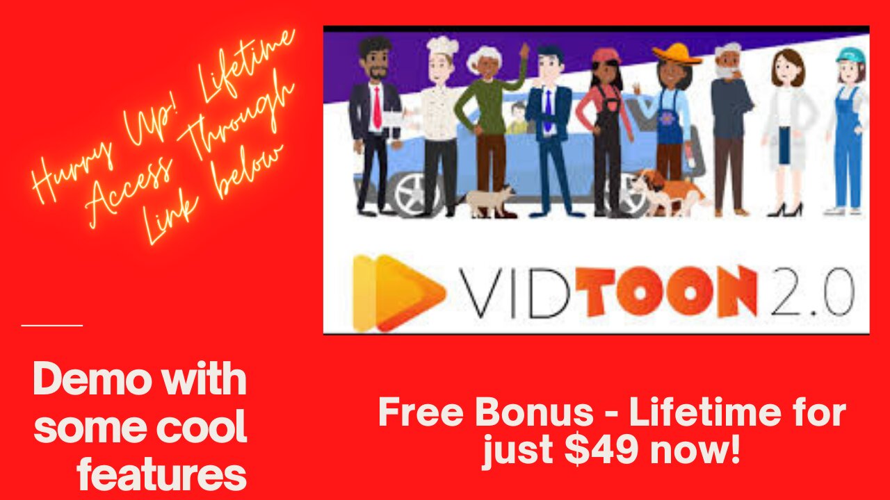 How to use VidToon 2.0 - Easiest & Most Popular Video Animation Software