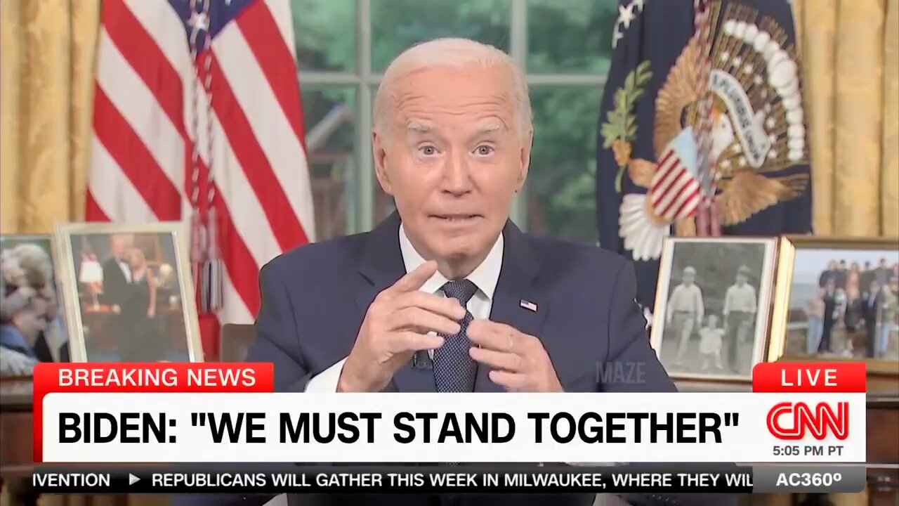 BIDEN: “In America, we resolve our differences at the battle box”