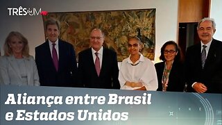 Geraldo Alckmin e John Kerry se reúnem para discutir Fundo Amazônia