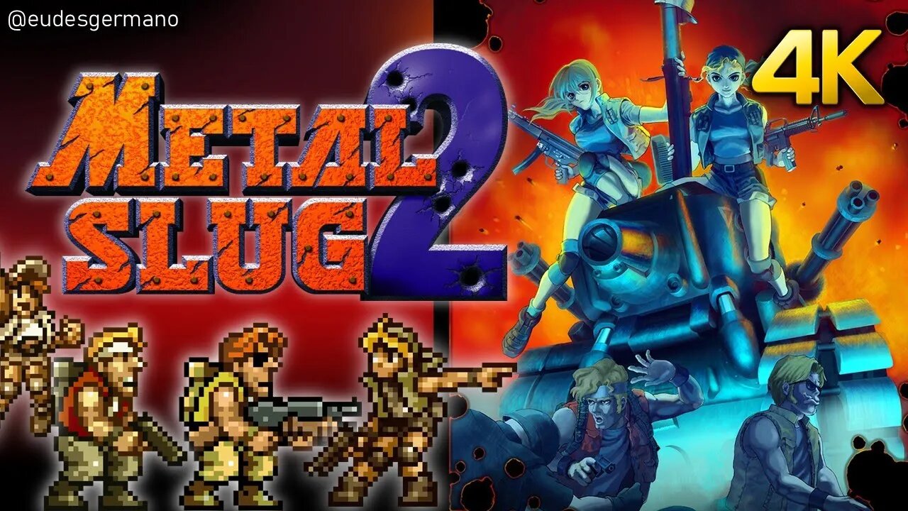 Metal Slug 2 | Gameplay Completo [4K]