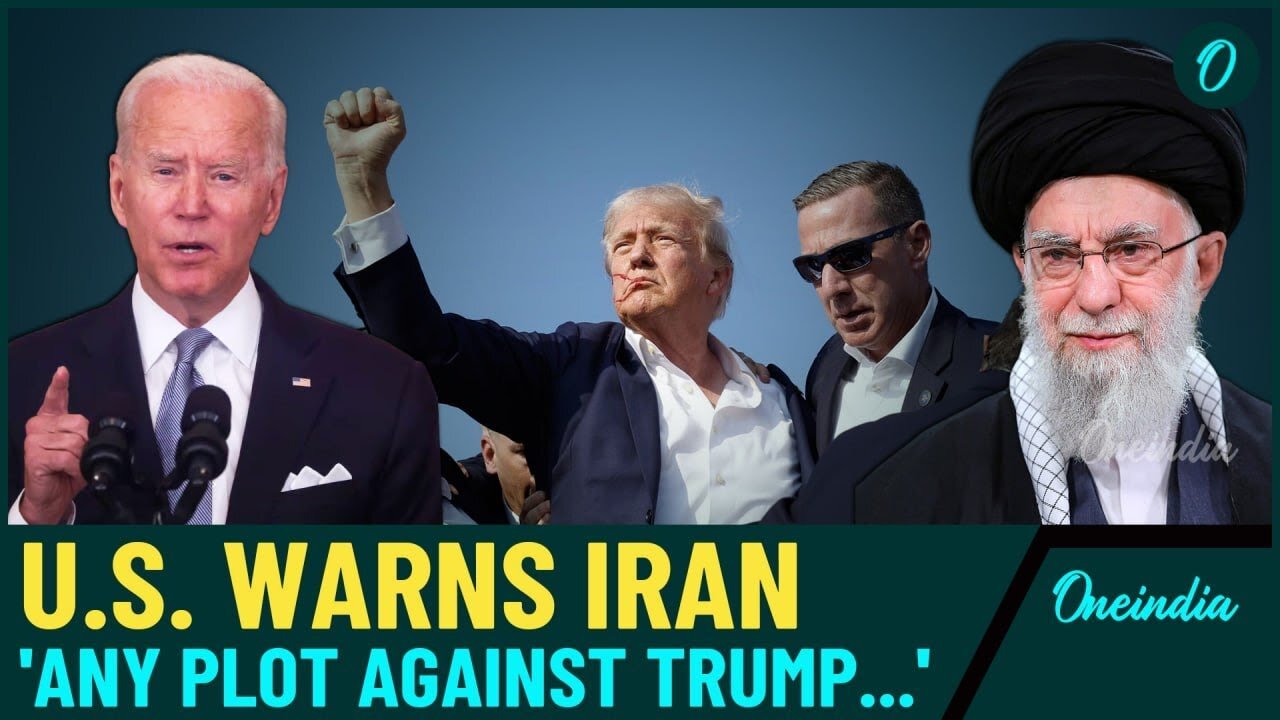 U.S Declares War on Iran: Biden Warns of Severe Consequences for Assassination Threats Against Trump