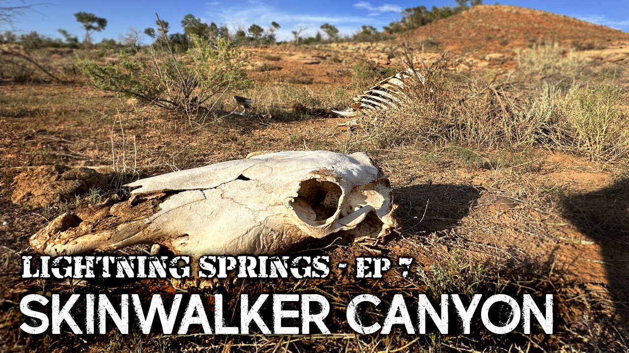 Strange Discoveries in Skinwalker Canyon - Lightning Springs Ranch ep 7