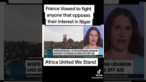 #France Vows To Fight For Their Interest In #Niger #Africa. #uranium #gold