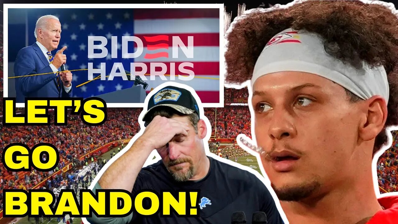 Chiefs Lions NFL KICKOFF is INVADED By BIDEN's $25 MILLION AD CAMPAIGN after PANIC TRUMP Poll!