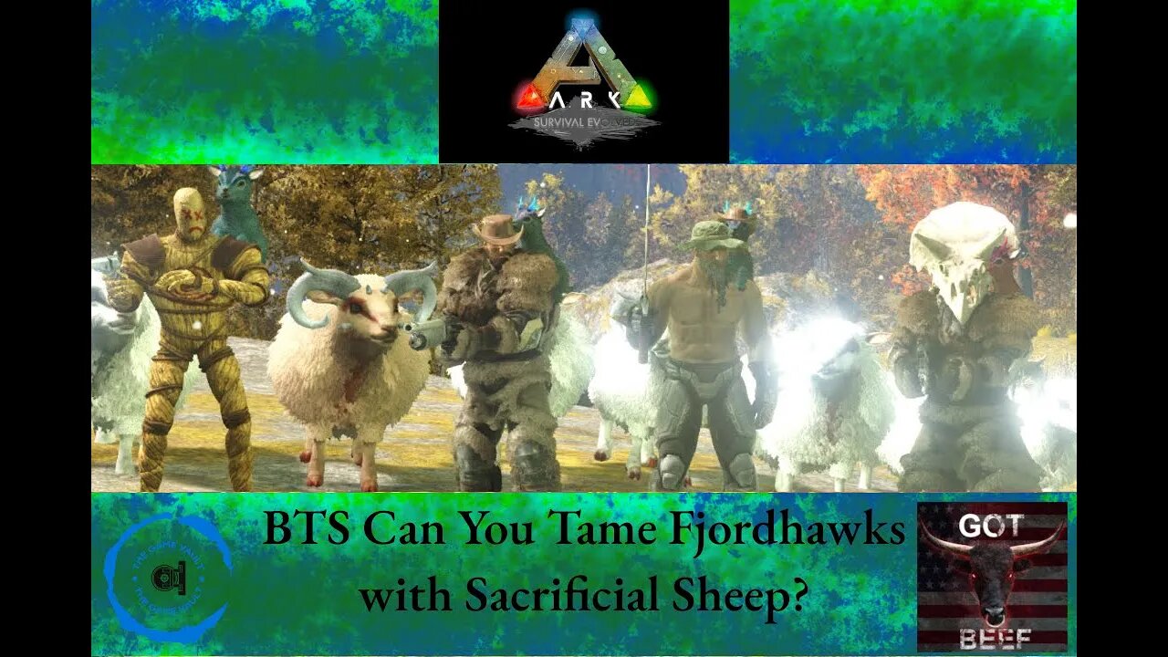 Ark Survival Evolved Livestream BTS: Can You Tame Fjordhawks with Sacrificial Sheep?