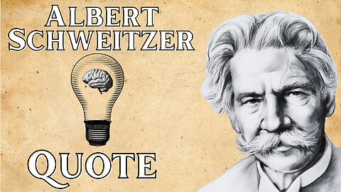 Everything Happens for a Reason: Lessons from Albert Schweitzer