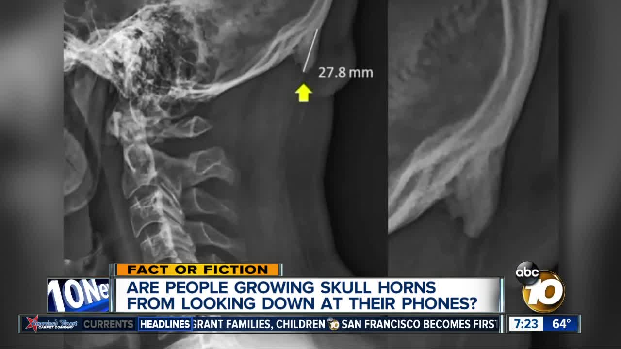 Cell phones giving people horns?