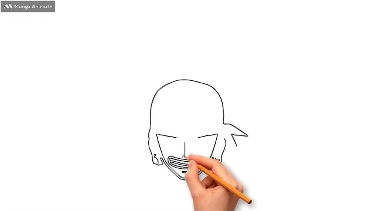 COMO DESENHAR | CARA DE ZORO | PASSO A PASSO. MUITO FÁCIL