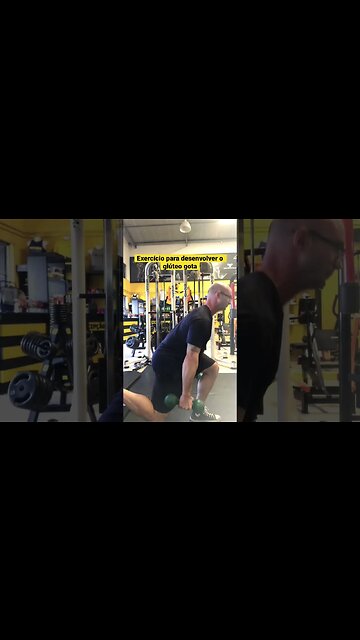 Dica de exercício para desenvolver o glúteo gota #shorts