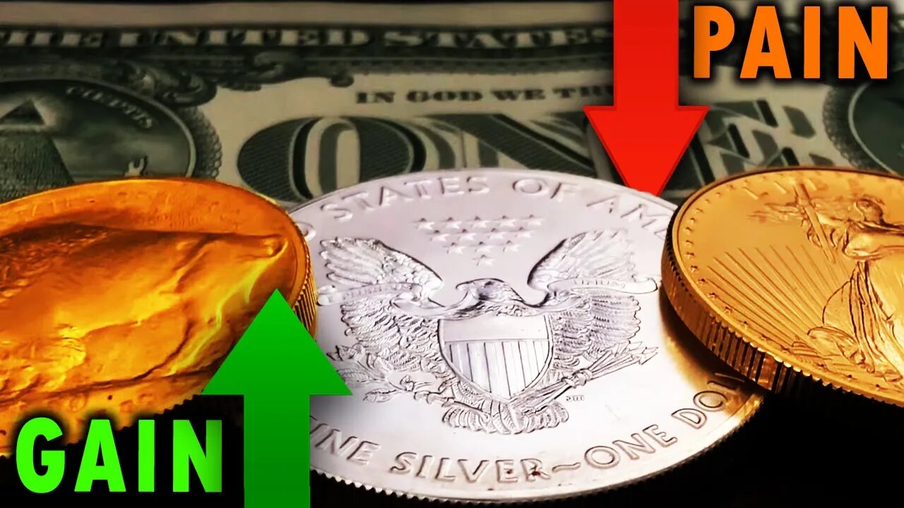 Gold & Silver GAIN On Dollar's PAIN
