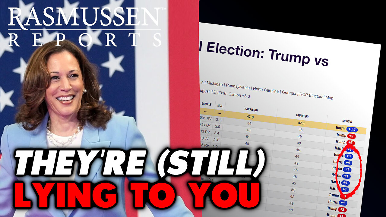 THEY'RE HELPING KAMALA: Trump is Winning but the Corrupt Polling Industry Covering it Up