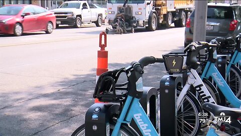 New protective bike lanes