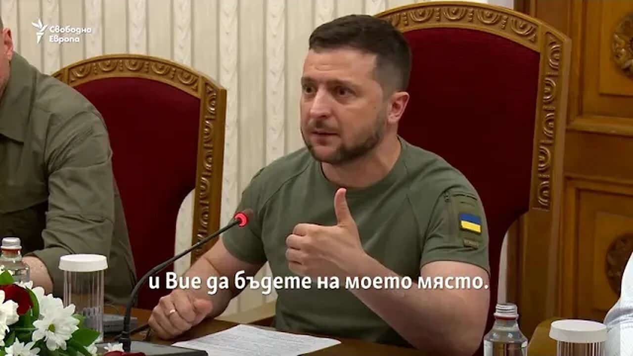 Войната е на нашата земя Радев нарече войната конфликт , а Зеленски го поправи