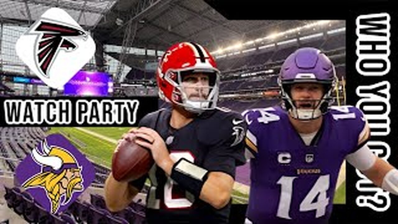 Atlanta Falcons vs Minnesota Vikings | Live Play by Play & Watch Party Stream | NFL 2024 GAME 🏈🔥