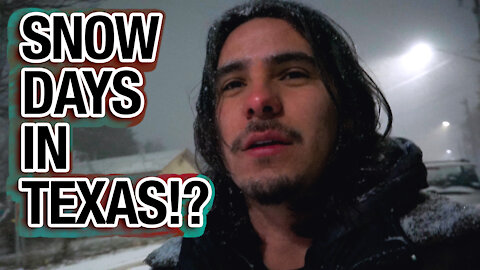 Snow "Days" In Texas?? Snow Storm 2021