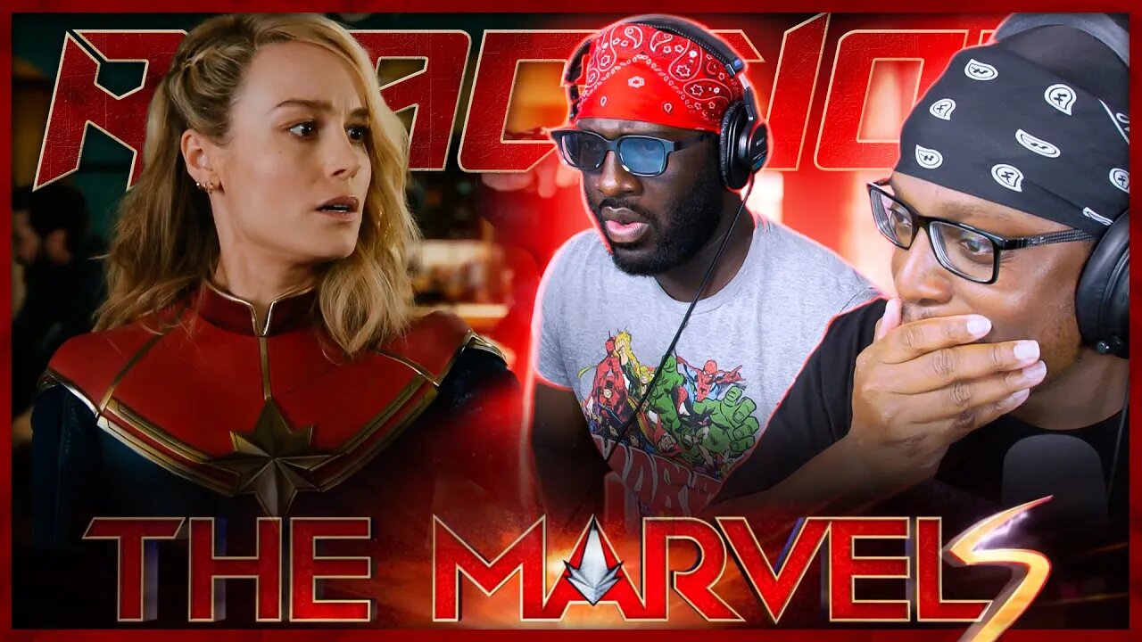 The Marvels | Official Trailer Reaction