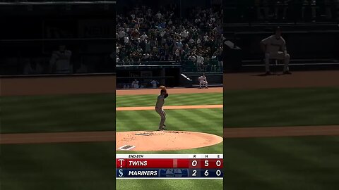 pitcher 😞mlbtheshow23gameplay #gaming #ps5 #mariners #twins #mlb #baseball