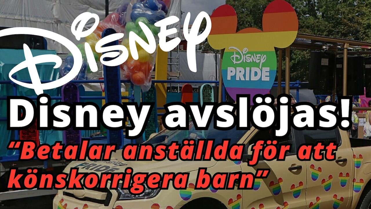 AVSLÖJANDE! Disney betalar för att anställda ska könskorrigera sina barn