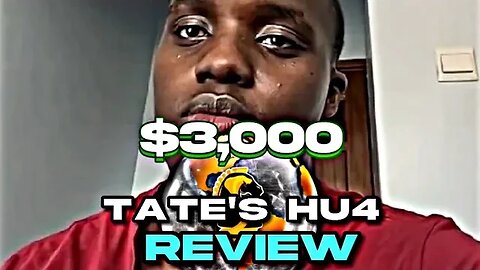 Tate's The Real World AKA Hustler's University 4.0 Student Review #58 🎓🔥💪