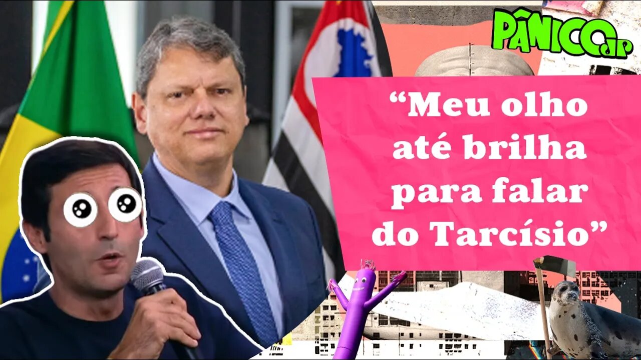 TOMÉ ABDUCH FALA DE TARCÍSIO GOVERNADOR E PRIVATIZAÇÃO DA SABESP