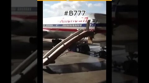 Watch Rare American Airlines #B777 Giant Escape Slide Shooting #Aviation #Fly #AeroArduino