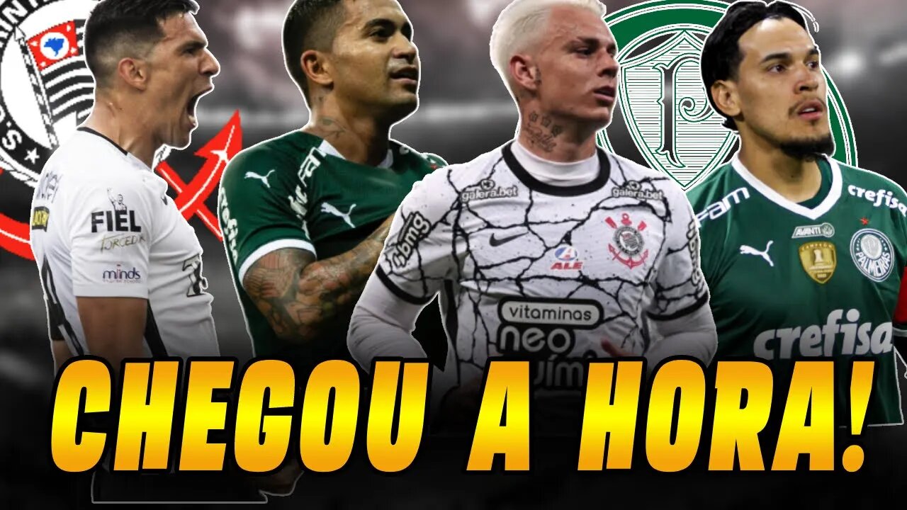 O CONFRONTO DE DEFESAS E CONTRA ATAQUE DE CORINTHIANS e PALMEIRAS