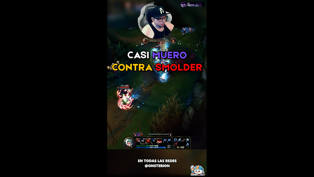 Casi muero contra smolder - League of Legends: #leagueoflegends #lol #onsterion