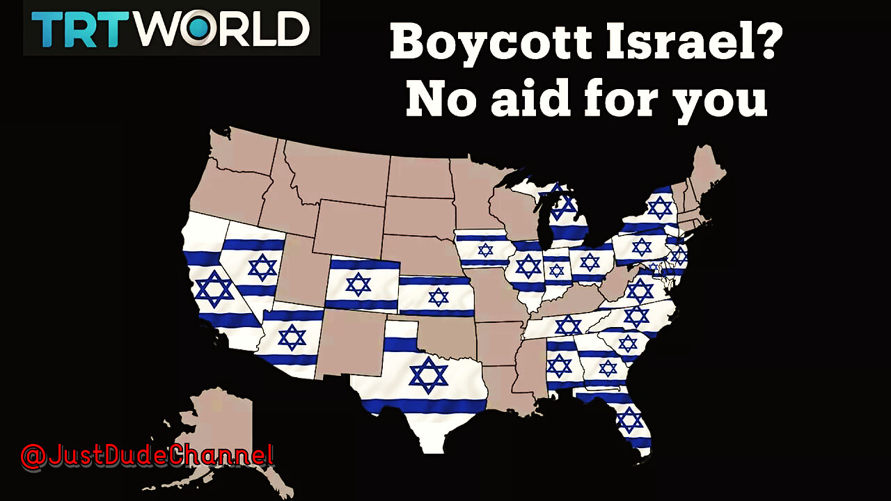 Boycott Israel? No US State Jobs Or Aid For You | TRT World