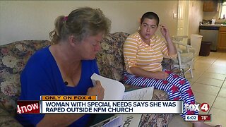 Woman with special needs says man raped her near church