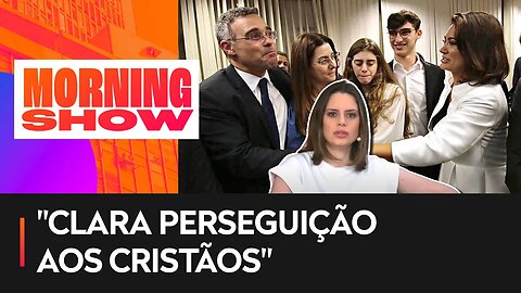 Michelle Bolsonaro vibra com aprovação de Mendonça no STF e vira chacota nas redes sociais