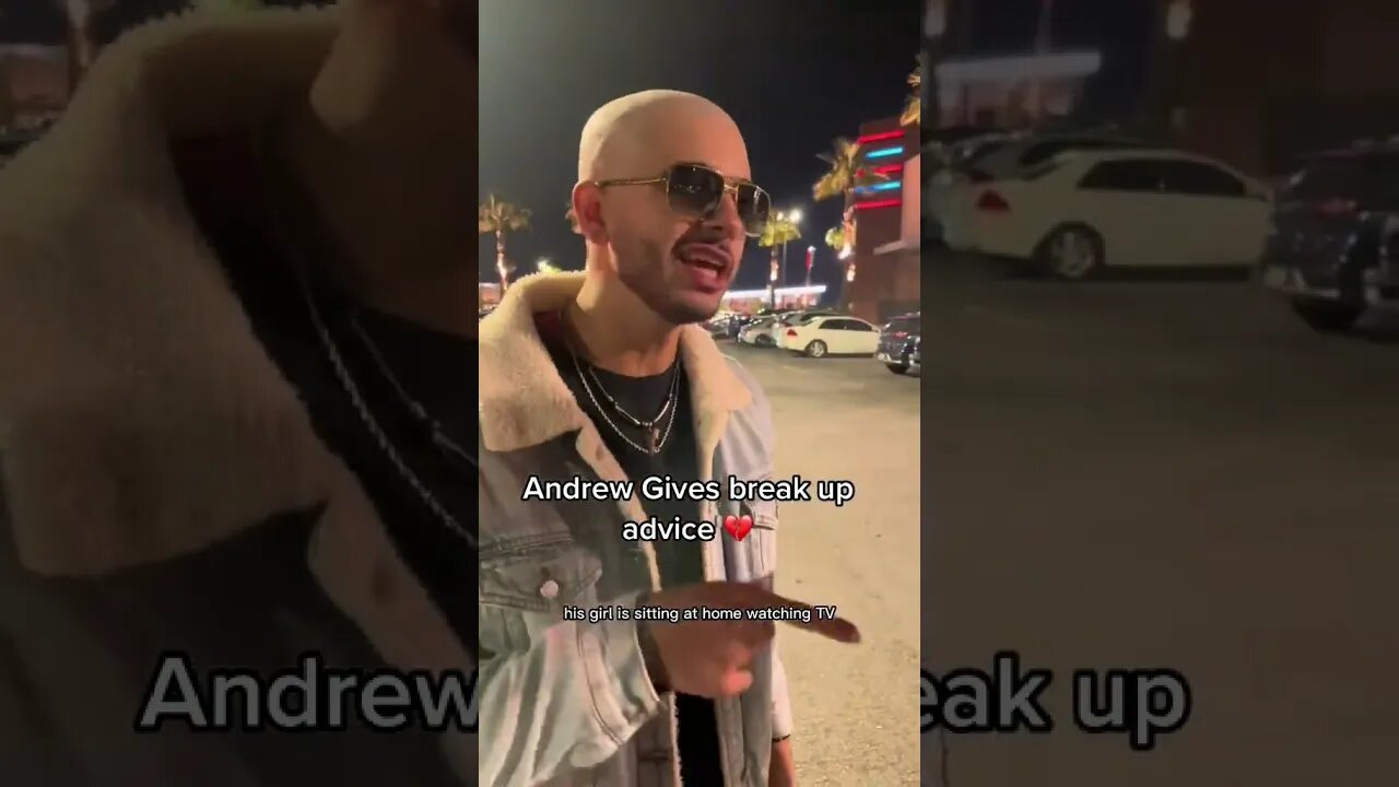 ANDREW TATE GIVES ADVICE ON HEART BREAK!