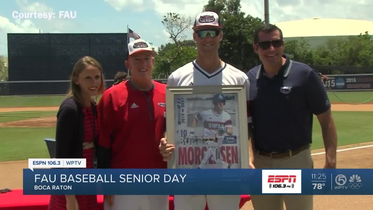 FAU baseball holds senior day