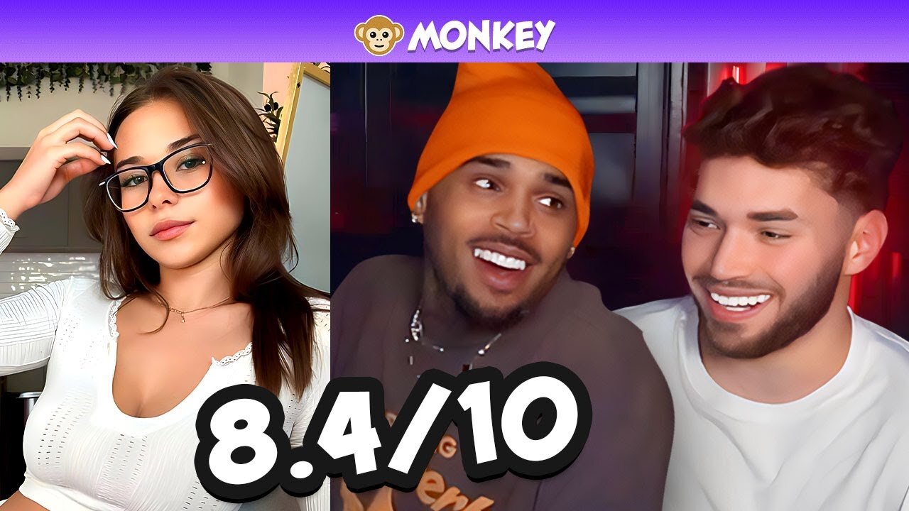 Adin Ross & Chris Brown RIZZ Up Girls On Monkey..