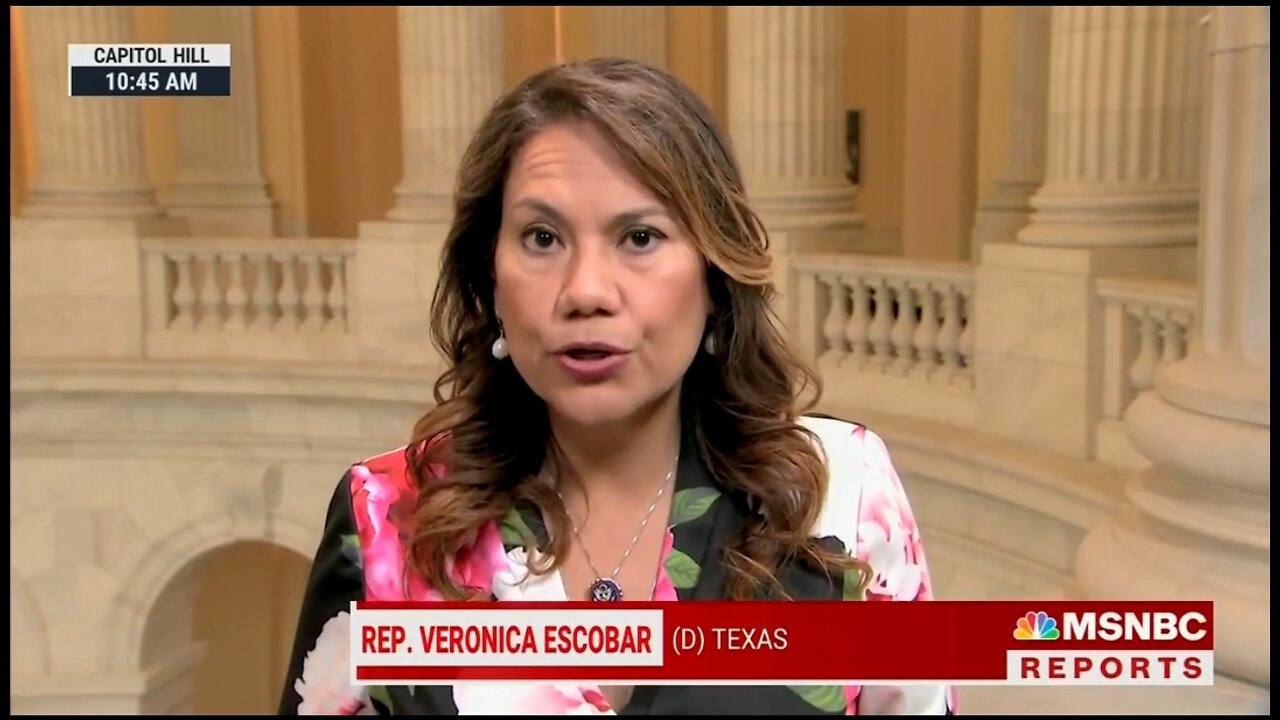 Democrat Rep Escobar Calls For LESS Law Enforcement At The Border