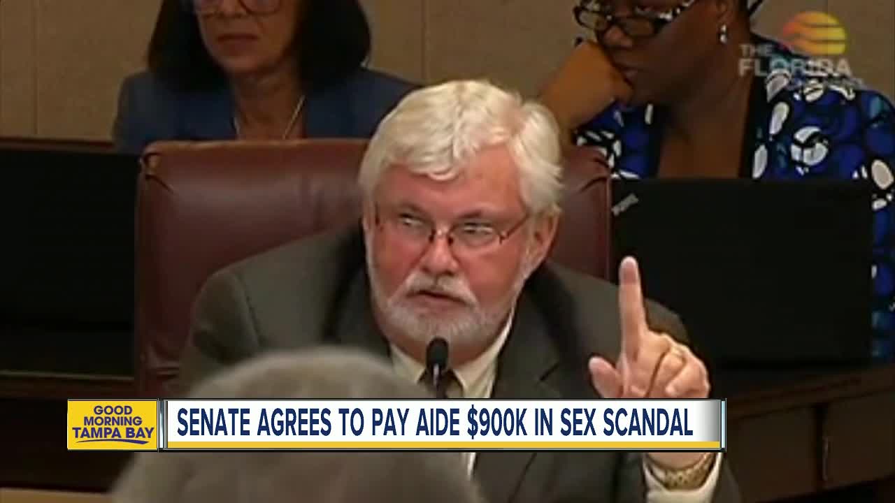 Florida Senate agrees to pay aide $900k in sex scandal