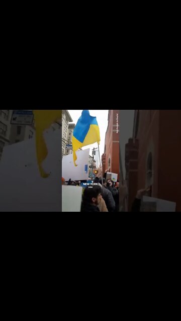 Protests against Russia’s war in Ukraine and in solidarity with Ukrainians #shorts #news #newstoday