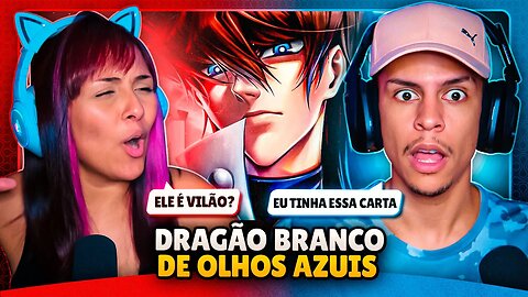 M4RKIM - Seto Kaiba (Yu-Gi-Oh!) - Olhos Azuis | [React em Casal] 🔥