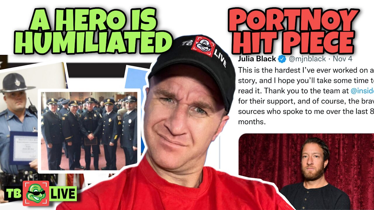 Ep #420 - State Trooper Humiliated for Not Getting the Jab, Business Insider Dave Portnoy Hit Piece