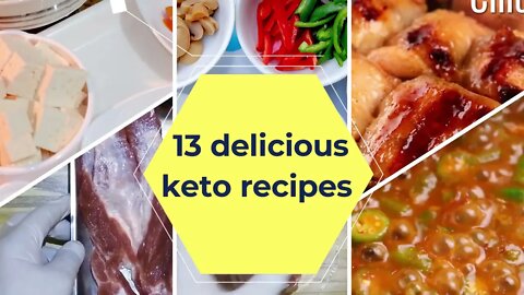 13 delicious keto recipes