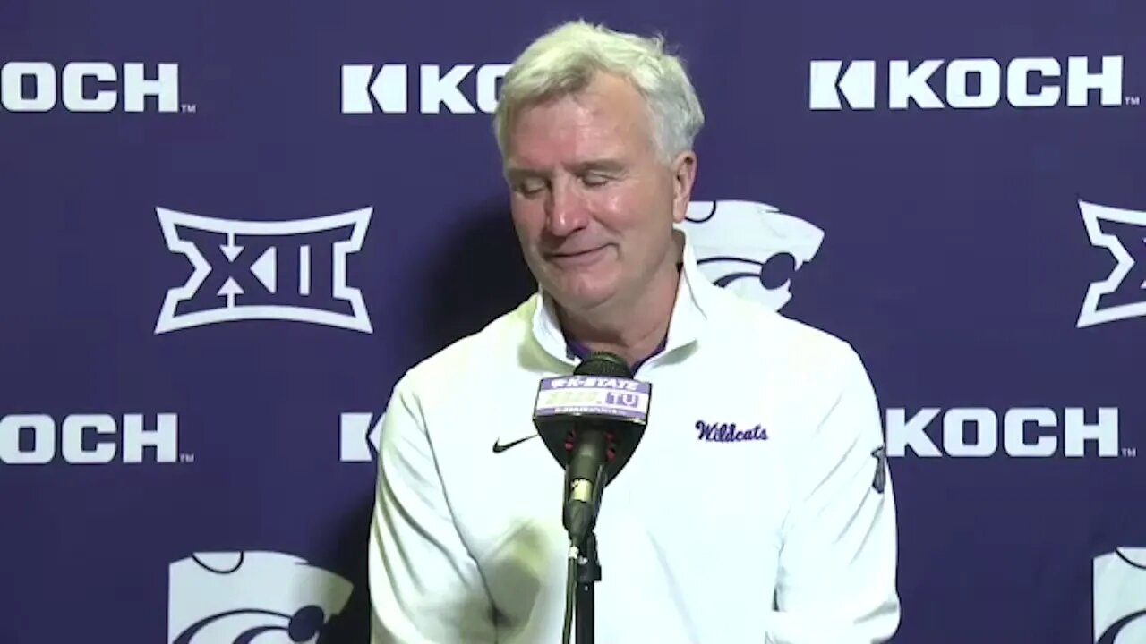 Kansas State Basketball | Bruce Weber Postgame Press Conference | West Virginia 69, K-State 47