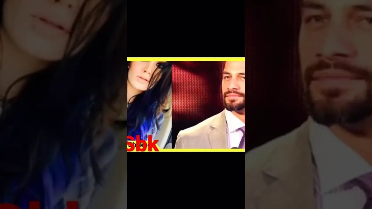 Roman reigns and paige whatsapp status #Roman reigns #paige #roman #short