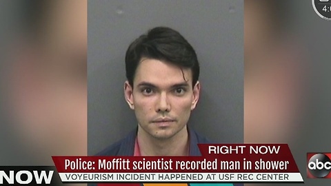 Police: Moffitt scientist recorded man in the shower at USF Rec Center