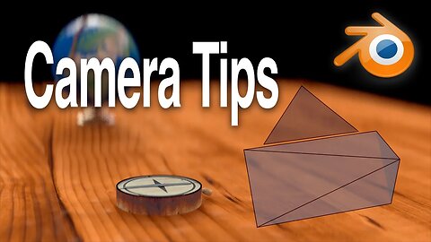 Blender Camera Tips: Pull focus and smooth camera motion