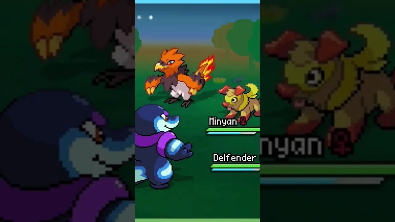 Epic Fire Pokémon In Pokémon Flux Pokémon Fan Game #short